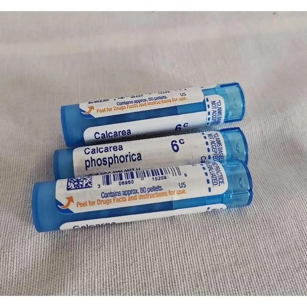 Boiron‎ Calcarea Phosphorica 6C Homeopathic Growing Bone Pain full size x 3